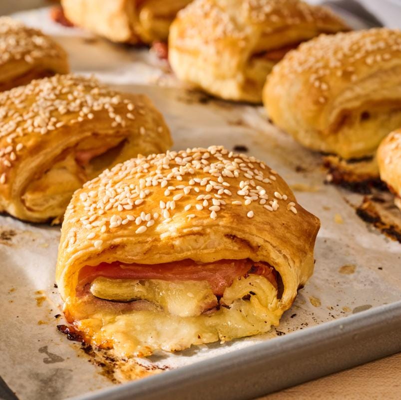 Ham and Cheese Croissants