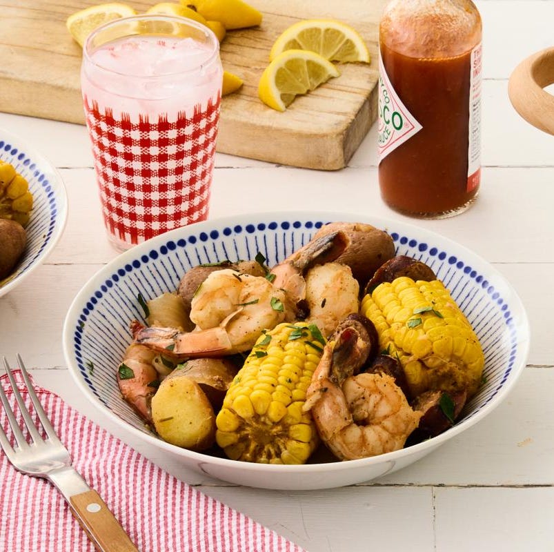 Slow Cooker Shrimp Boil